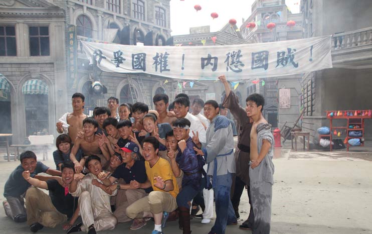 2013天津欢乐谷武侠剧《津门英雄》